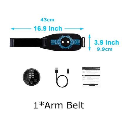 Abdominal Toning Belt EMS Muscle Stimulator Toner Waist Body Slimming Shaping Waist Arm Leg Massage Lose Weight Home Fitness