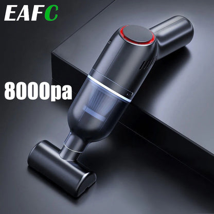 8000Pa Car Vacuum Cleaner Rechargeable Handheld Vacuum Cleaner Car Home Dual Purpose Wireless Dust Catcher