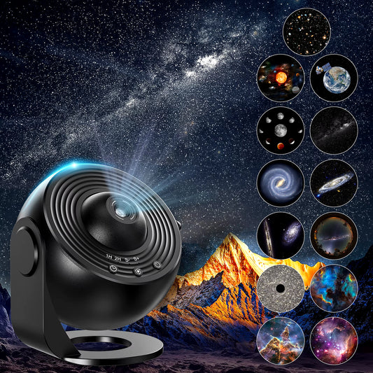 Galaxy Projector, Planetarium Star Projector Realistic Starry Sky Night Light ,Solar System Constellation Moon for Kids Bedroom