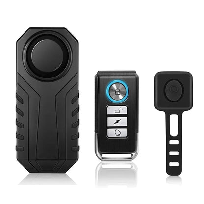 Wireless Bicycle Alarm Remote Control Waterproof Electric Motorcycle Scooter Bike Security Protection anti Theft Alarms